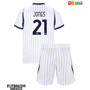 Inter Milan Curtis Jones #21 Dětské Venkovní dres komplet 2026-27 Krátký Rukáv (+ trenýrky)